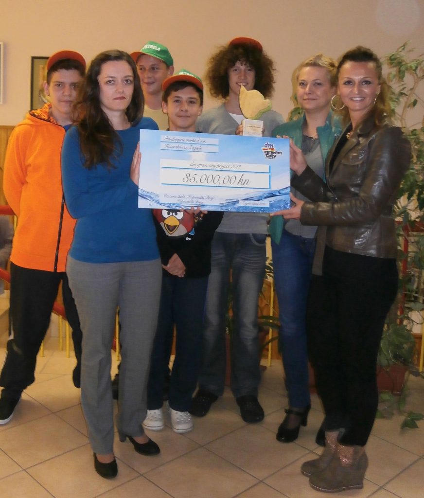 O&Scaron; Koprivnički Bregi dobitnica nagrade "Zeleni korak"