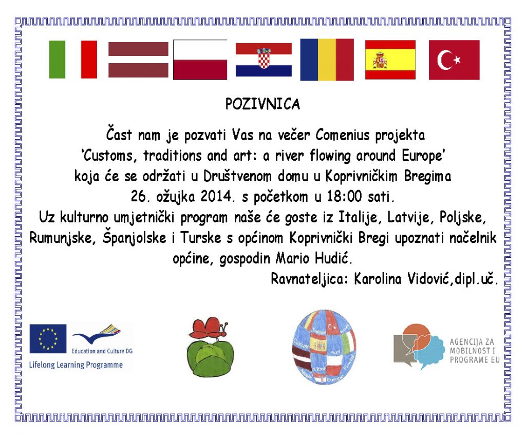 Pozivnica comenius