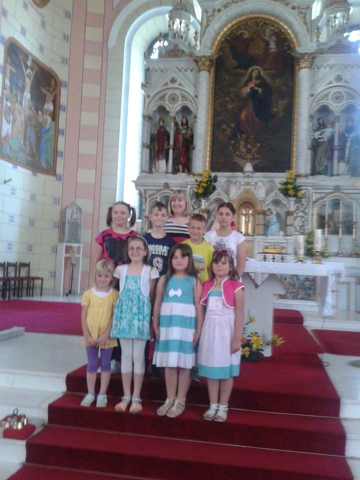 Dječja grupa KUD-a “Rudar” na Molvarskim susretima