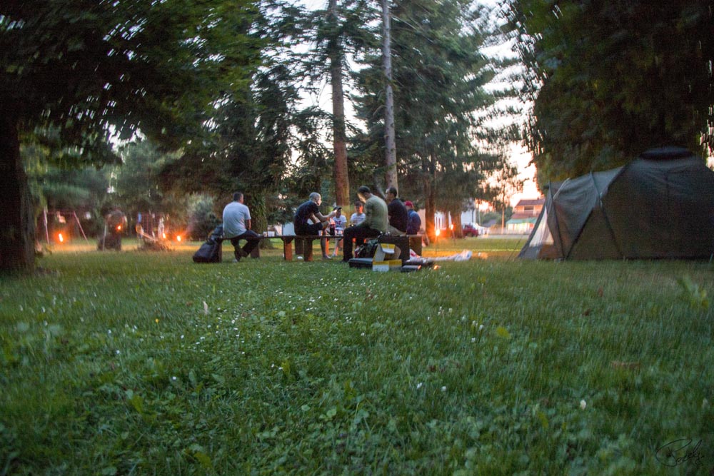 Održan kamp u parku ispred OŠ Koprivnički Bregi