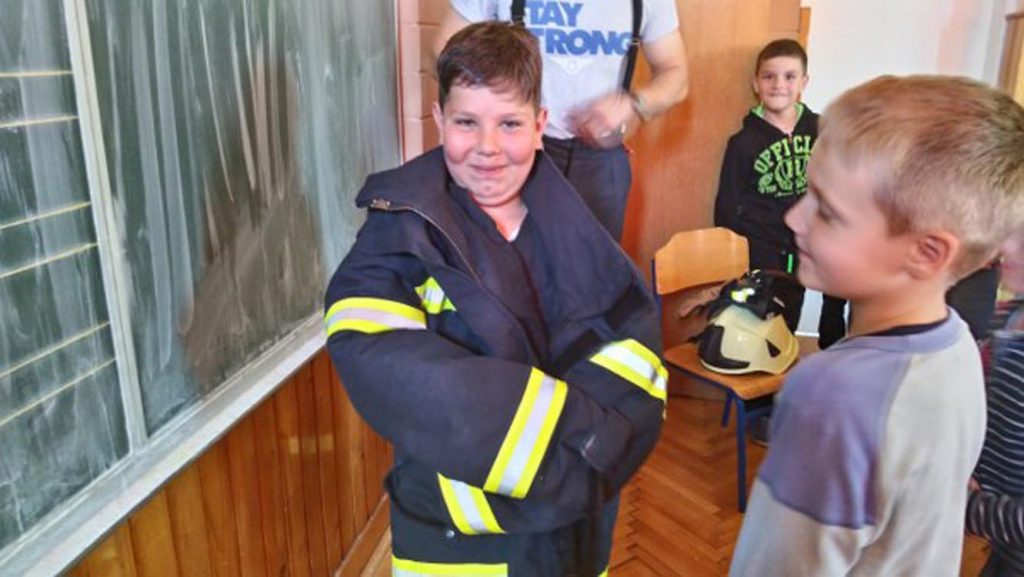 Vatrogasna edukacija – učenici 1. razreda upoznati s vatrogasnom preventivom