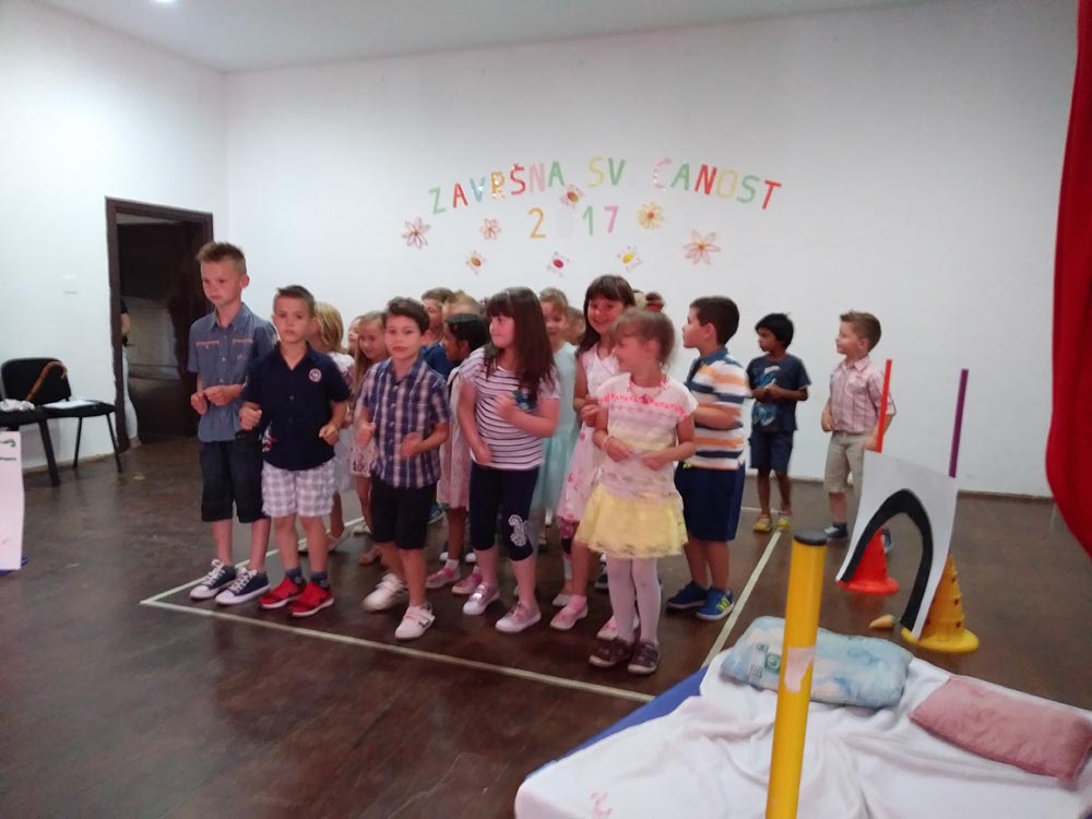 Završna svečanost predškolaca u Koprivničkim Bregima