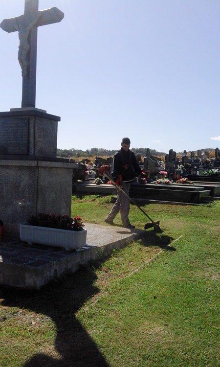 Uređenje groblja i okoliša u Glogovcu i Koprivničkim Bregima