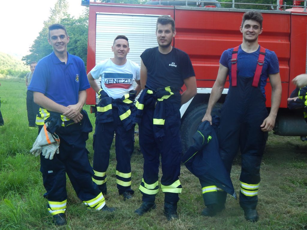U Bakovčicama održana pokazna vatrogasna vježba
