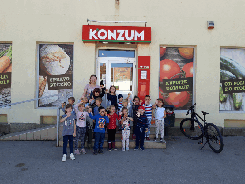 Posjet trgovini „Konzum“