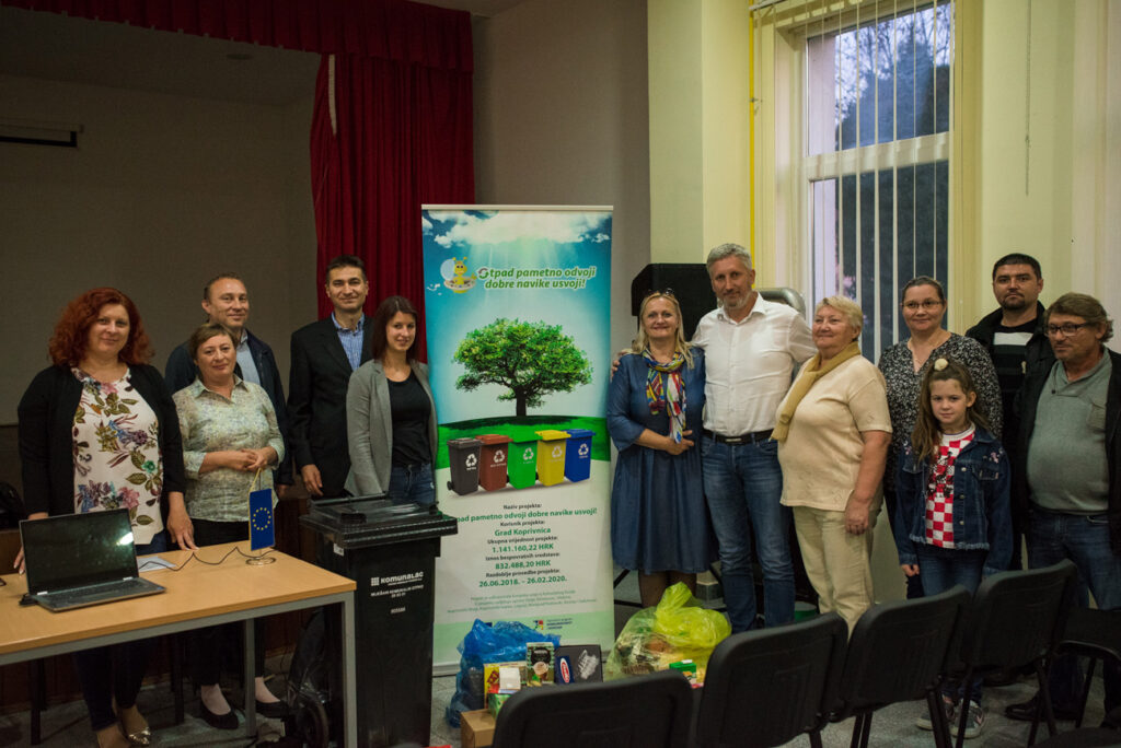 Održana tribina „Otpad pametno odvoji – dobre navike usvoji!“ u sklopu projekta „Otpad pametno odvoji – dobre navike usvoji“ – KK.06.3.1.07.0040