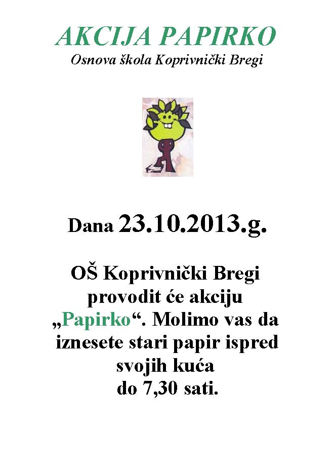 AKCIJA PAPIRKO