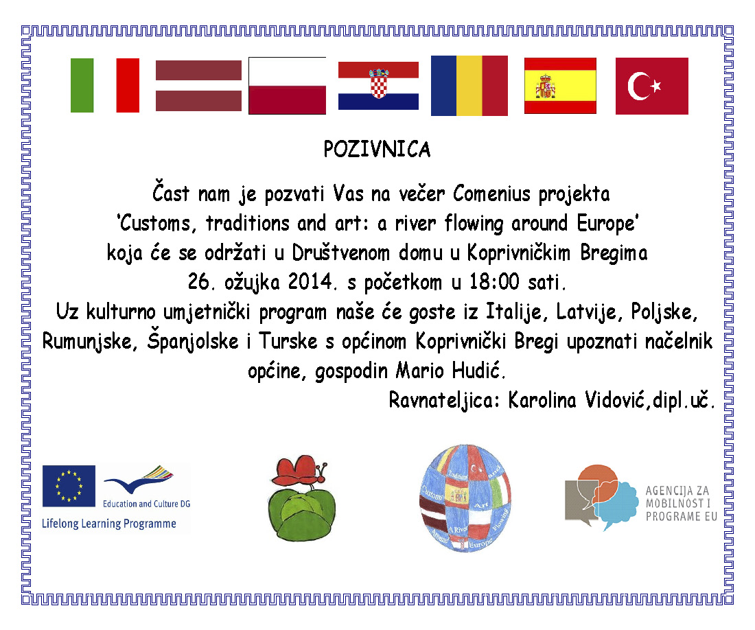 Pozivnica comenius